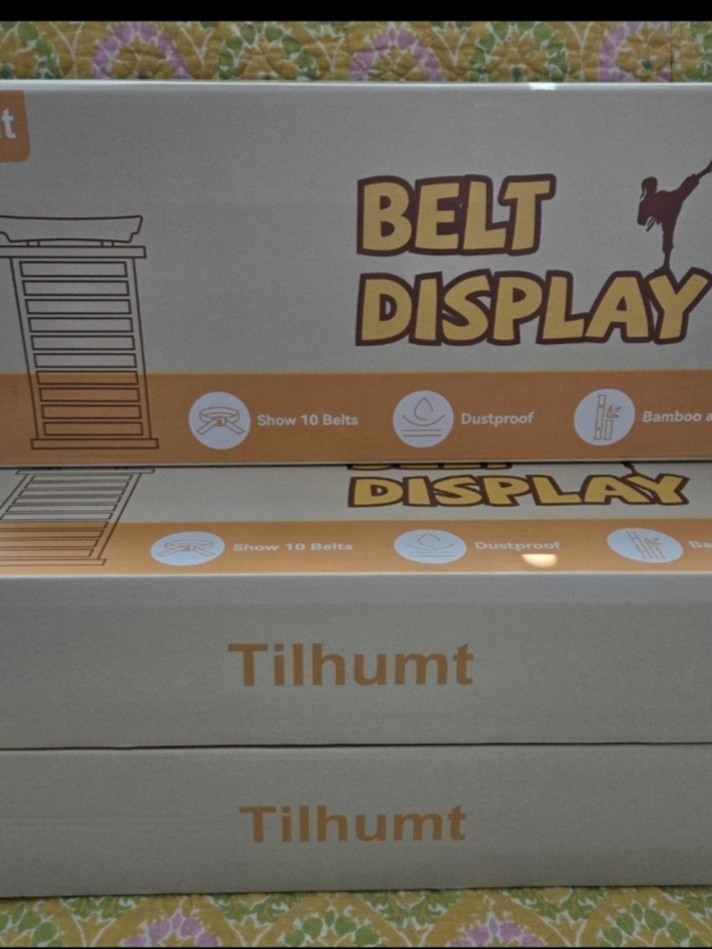 Martial Arts Belt Display